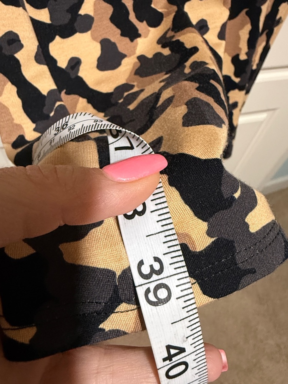 Jude Connally Tan & Black Camo-Print Midi Dress - Picture 6 of 6